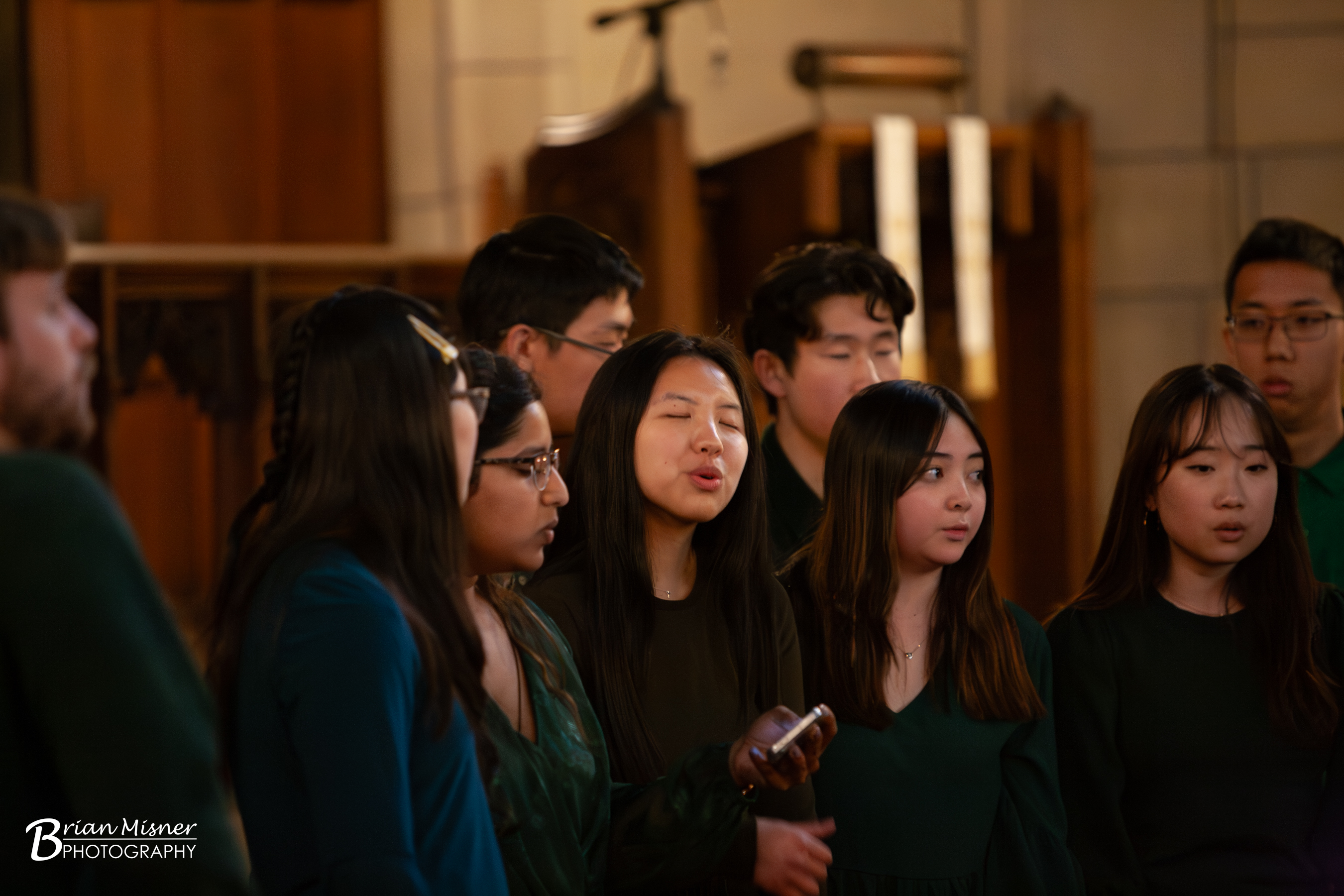 Joyful Noise rehearsing together